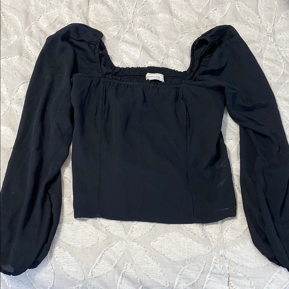 Abercrombie and Fitch size small Elegant Black Women's Top